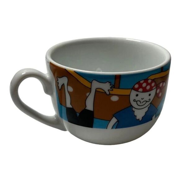 ZarinIran Rare Kids Childrens Breakfast Set Pirate Themed 3 Pieces EUC - Picture 12 of 12